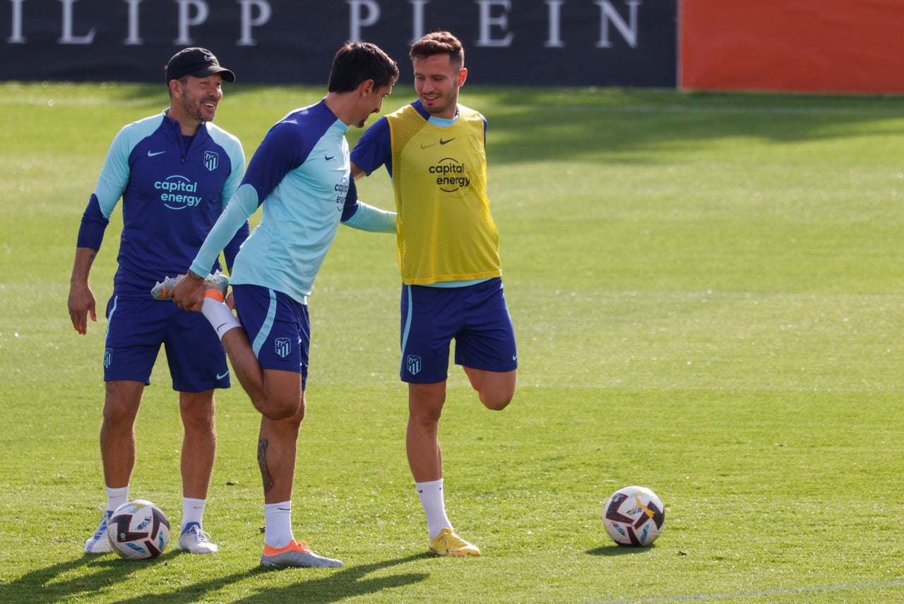 Simeone: "en este club la exigencia es máxima" Simeone: "en este club la exigencia es máxima"