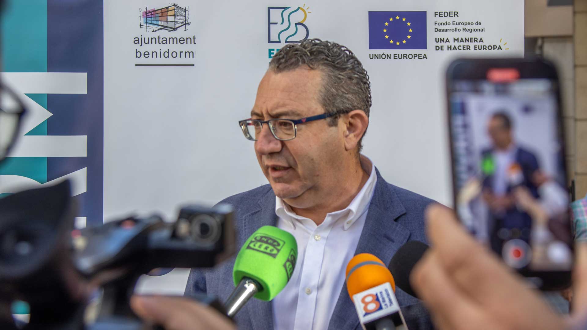 Benidorm inicia la semipeatonalización de la zona sur de Jaime I Benidorm inicia la semipeatonalización de la zona sur de Jaime I