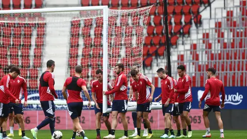 Osasuna Entrenamientoa