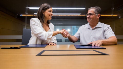 Patricia Cavada y Francisco Holgado