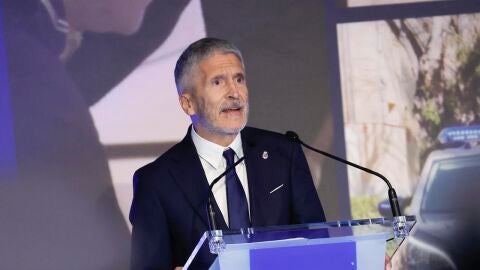 Fernando Grande-Marlaska en el acto del D&iacute;a de la Polic&iacute;a en Madrid.