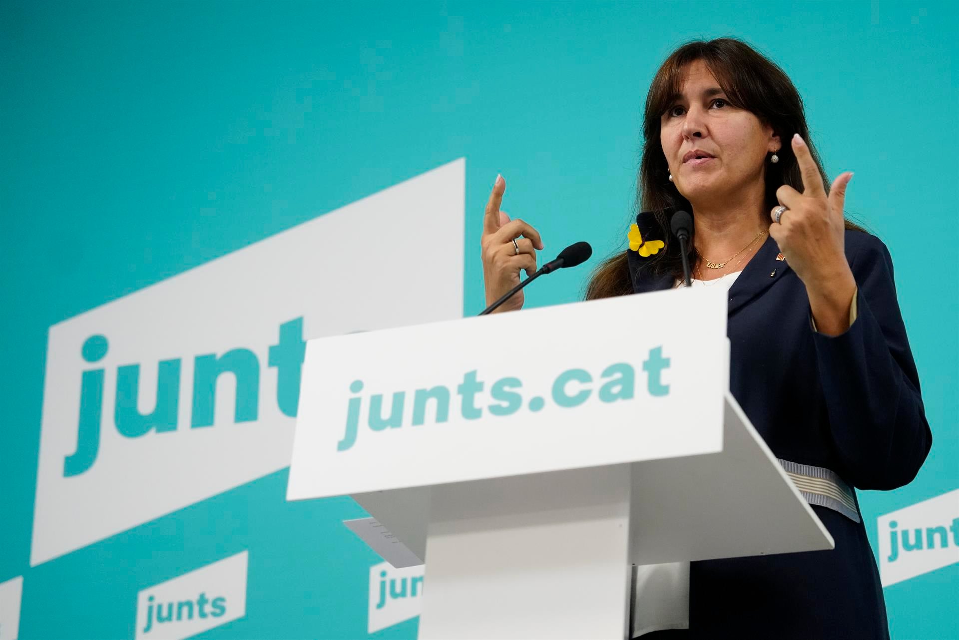 Laura Borrás: "Aragonés no ha avanzado hacia la independencia probablemente por acuerdos con el PSOE" Laura Borrás: "Aragonés no ha avanzado hacia la independencia probablemente por acuerdos con el PSOE"