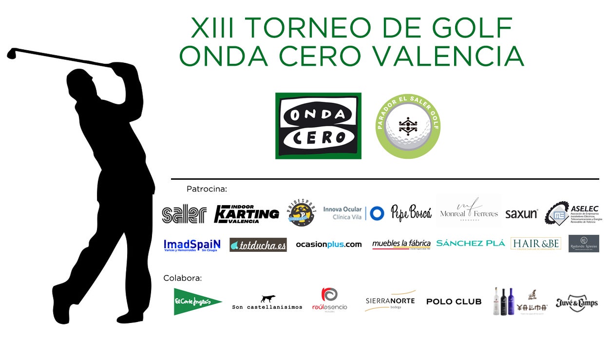 XIII Torneo de golf Onda Cero Valencia XIII Torneo de golf Onda Cero Valencia