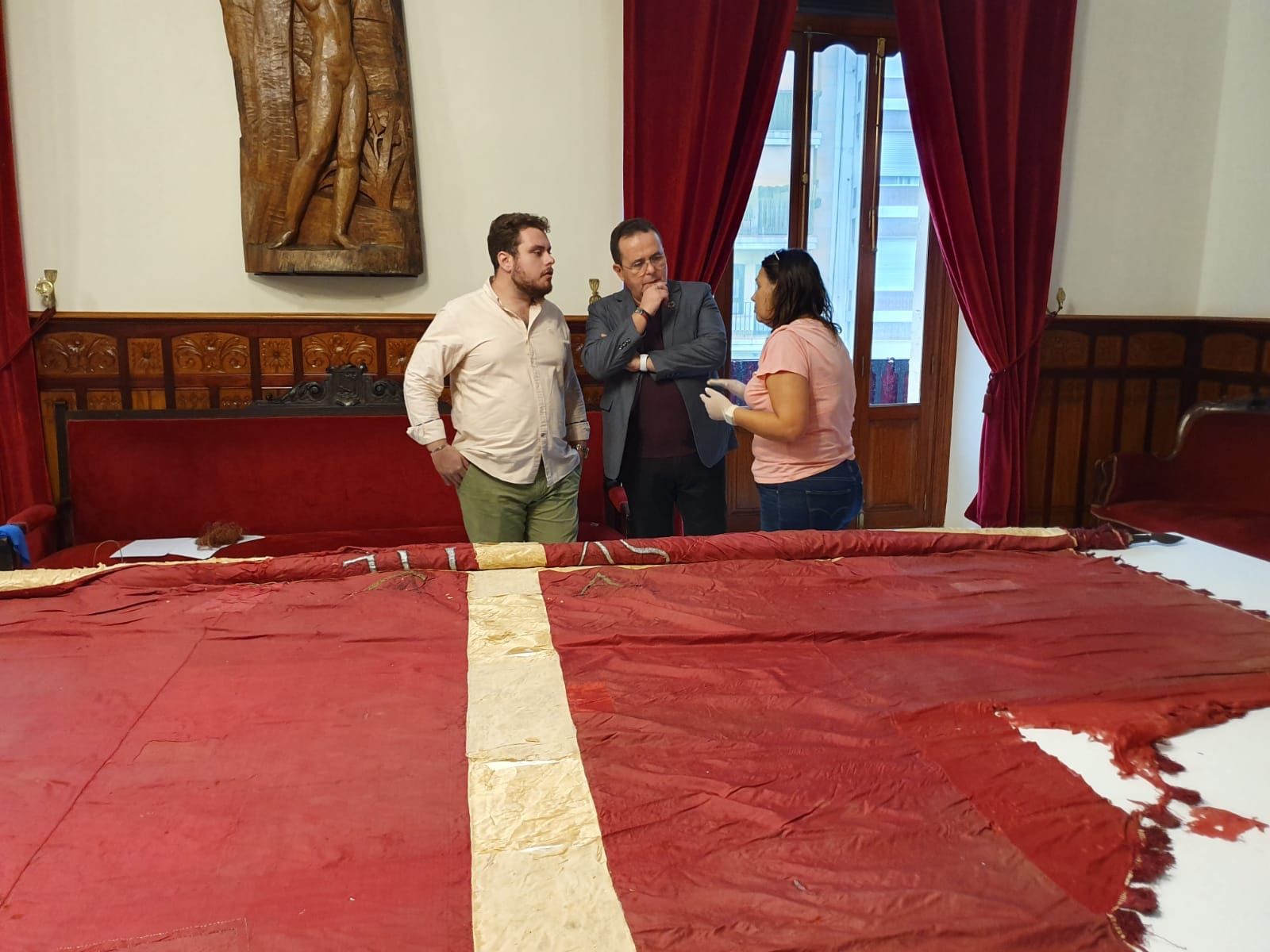 Sueca restaurará su bandera más antigua con 500 años de historia Sueca restaurará su bandera más antigua con 500 años de historia