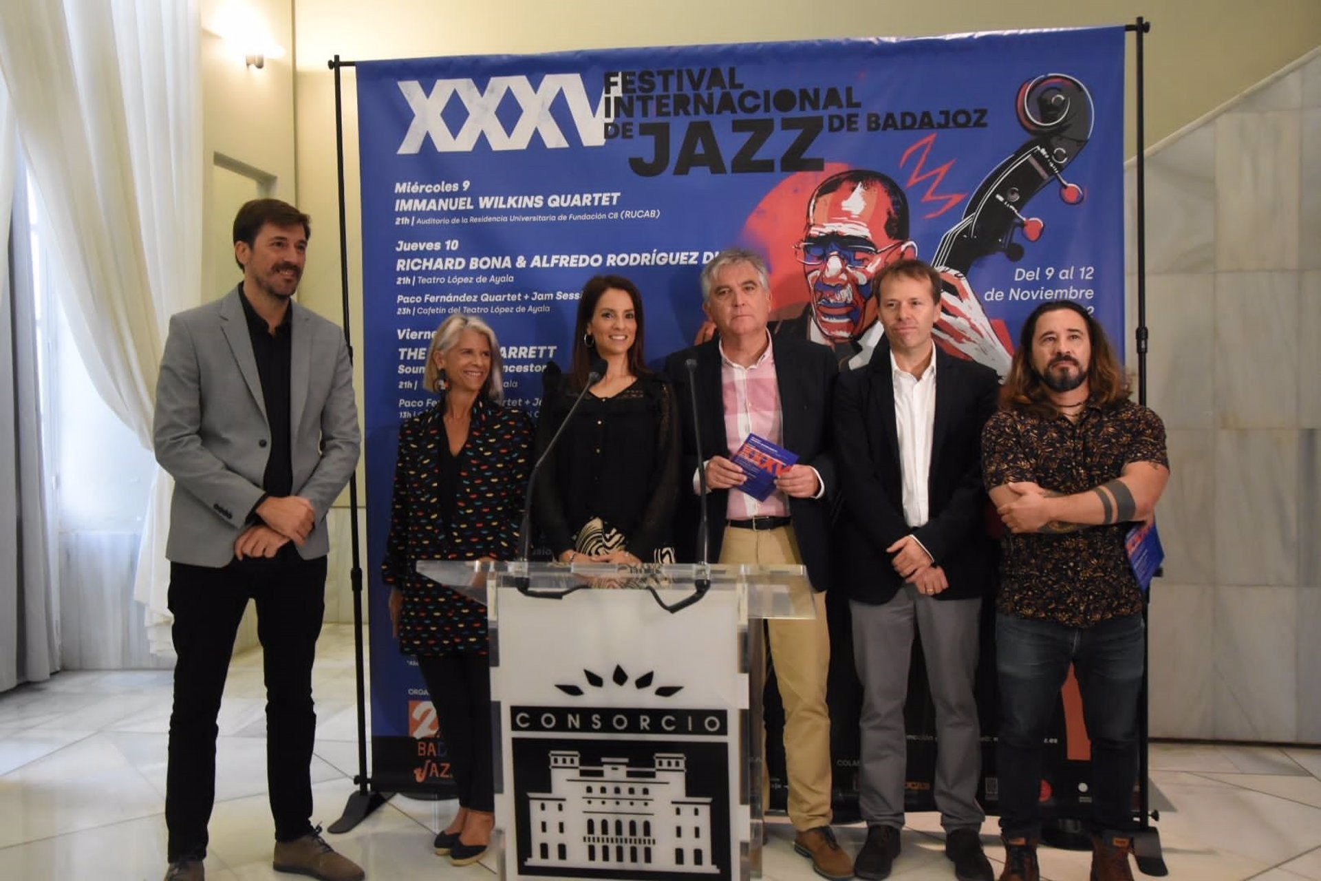 El XXXV Festival de Jazz de Badajoz se celebrará del 9 al 12 de noviembre con artistas como Kenny Garrett El XXXV Festival de Jazz de Badajoz se celebrará del 9 al 12 de noviembre con artistas como Kenny Garrett