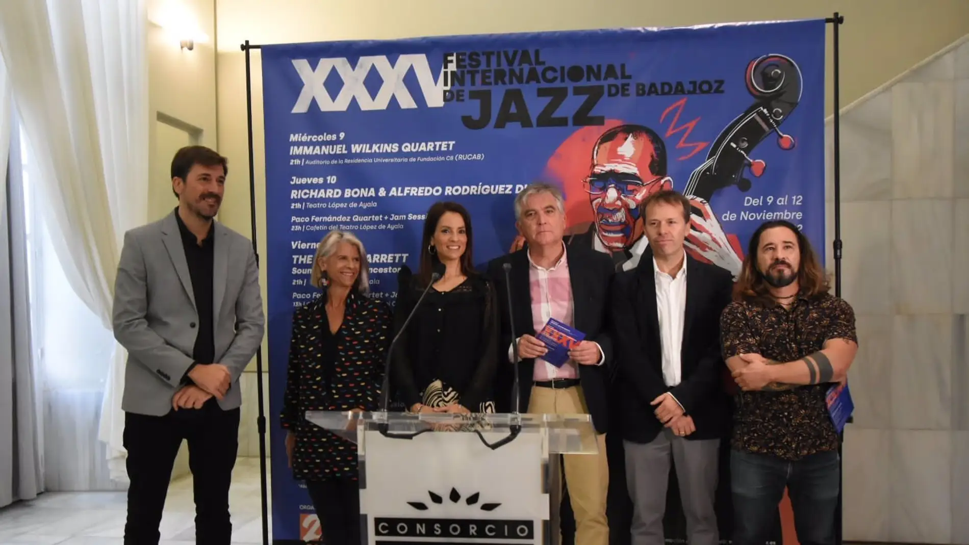 El XXXV Festival de Jazz de Badajoz se celebrará del 9 al 12 de noviembre con artistas como Kenny Garrett