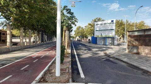 Así ha quedado la calle Santa María de Alarcos tras las obras