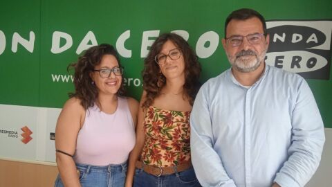 Gara Pulido, Roc&iacute;o Ant&oacute;n y Sergio Morat&oacute;n