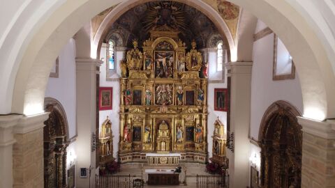 Imagen del retablo de la Iglesia de Nuestra Se&ntilde;ora de los Olmos (Torre de Juan Abad)