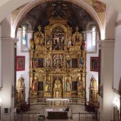 Imagen del retablo de la Iglesia de Nuestra Señora de los Olmos (Torre de Juan Abad)