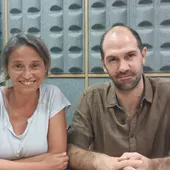 Miguel Oyarzun y Isla Aguilar, directores del FIT Miguel Oyarzun y Isla Aguilar, directores del FIT