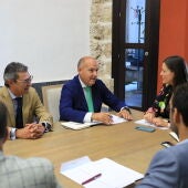 Reunión en el Ayuntamiento de San Fernando