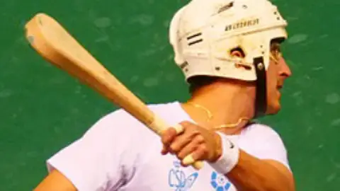 Carlos Baeza, pelotari Mundial de Biarritz