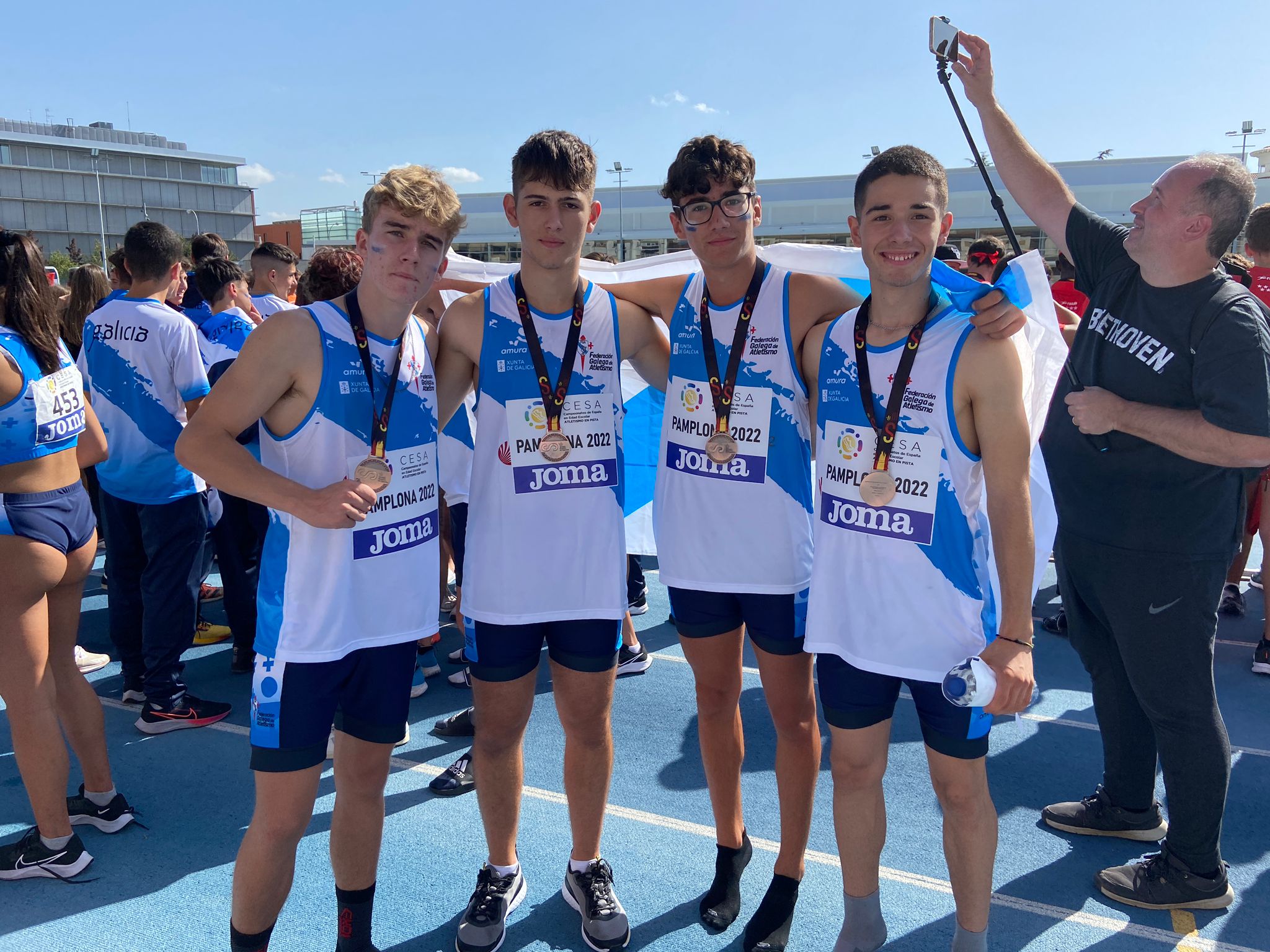Galicia logra a sexta posición no nacional Sub16 Galicia logra a sexta posición no nacional Sub16