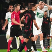 Valentín Pizarro Gómez tuvo una mala actuación en el partido Elche-Mallorca