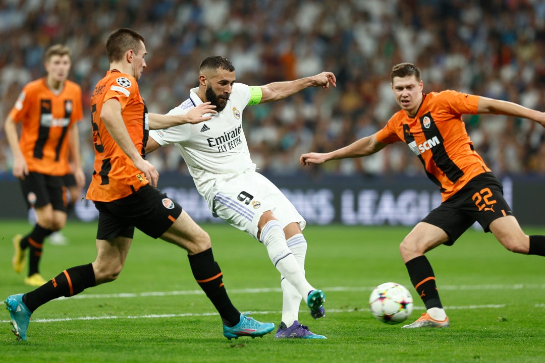 Shakhtar - Real Madrid: vuelve Benzema para sellar los octavos Shakhtar - Real Madrid: vuelve Benzema para sellar los octavos