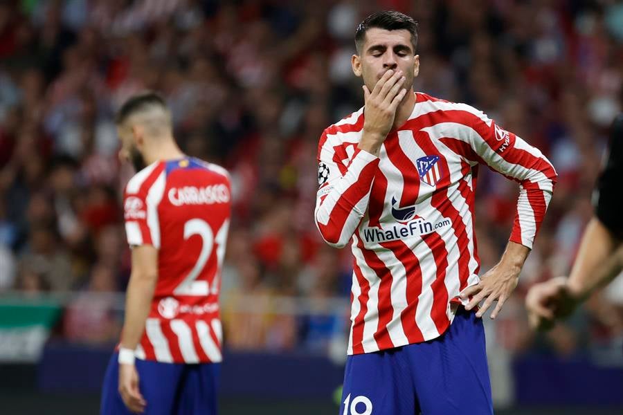 El Atlético se atasca ante el Brujas y se mete en un lío El Atlético se atasca ante el Brujas y se mete en un lío