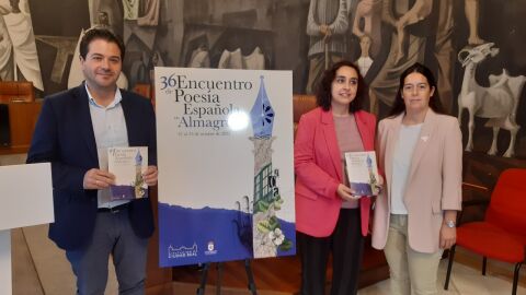 Triguero, Porrero y Ureña han presentado el &quot;Encuentro de Poesía Española&quot; de Almagro