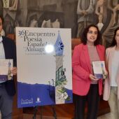 Triguero, Porrero y Ureña han presentado el "Encuentro de Poesía Española" de Almagro