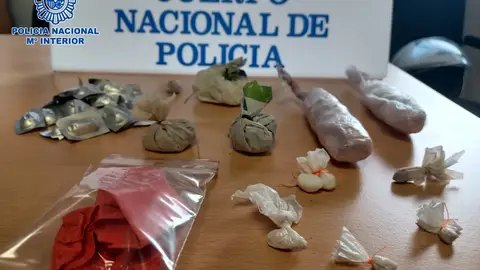 Imagen del alijo incautado Imagen del alijo incautado