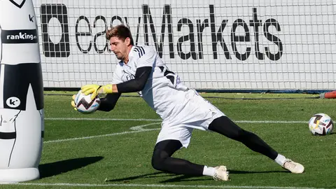 Courtois, 50% de opciones de estar en el clásico Courtois, 50% de opciones de estar en el clásico