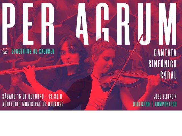 Per Agrum chega este sábado ó Auditorio Municipal Per Agrum chega este sábado ó Auditorio Municipal