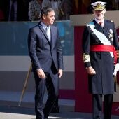 El presidente del Gobierno con los reyes de España y la infanta Sofía