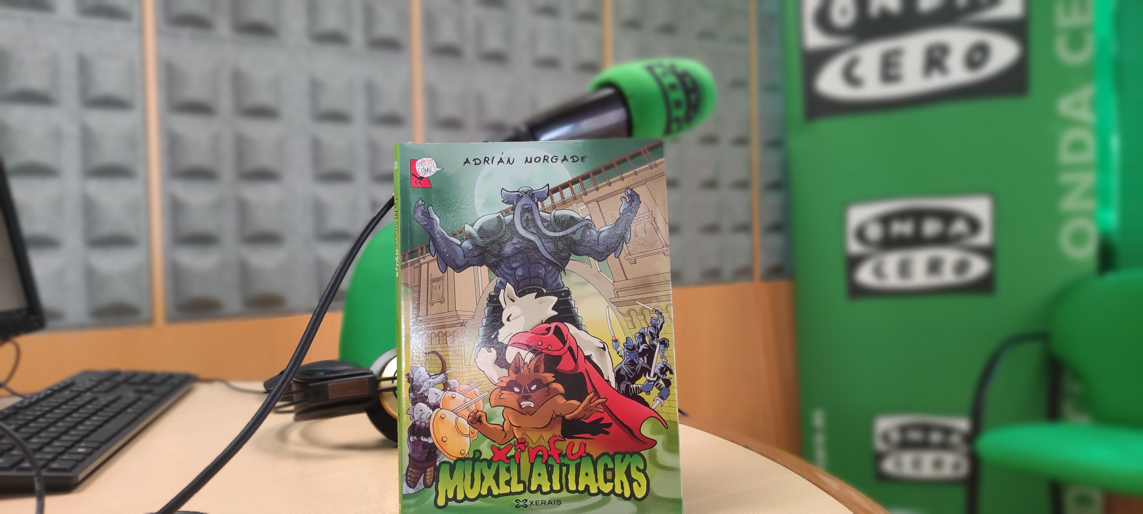 Pontevedra convértese en cidade de cómic nas mans de Adrián Morgade Pontevedra convértese en cidade de cómic nas mans de Adrián Morgade