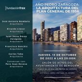 Coloquio sobre arquitectura de Benidorm.