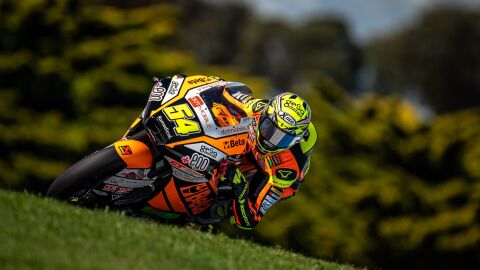 Fermín Aldeguer en Phillip Island, Australia. Moto2