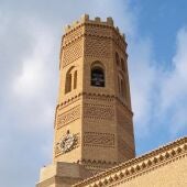 Torre mudéjar de la iglesia de Tauste
