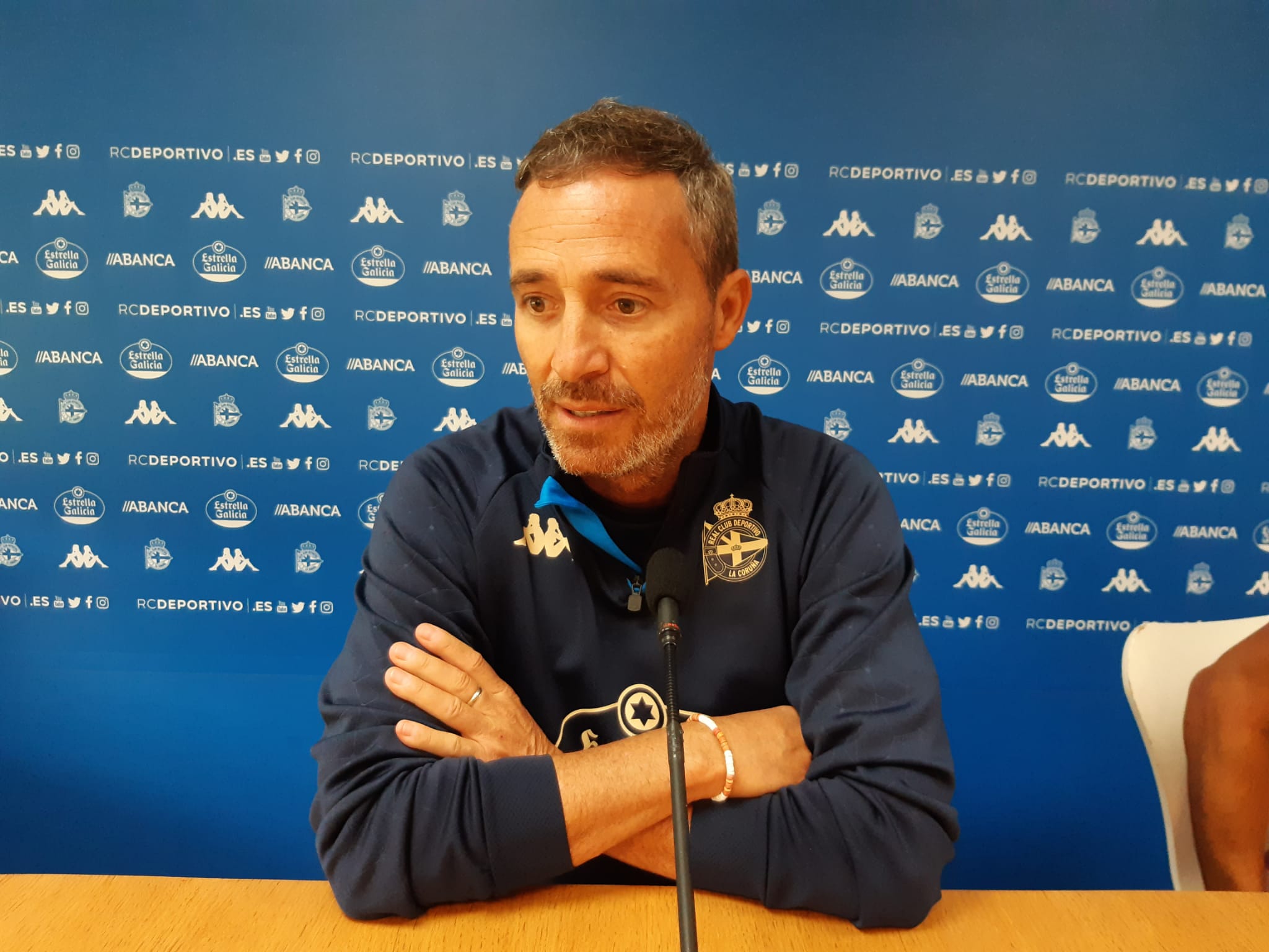 Óscar Cano: " En el momento que se cambie el chip y se enlacen dos victorias seguidas, el Deportivo va a volar" Óscar Cano: " En el momento que se cambie el chip y se enlacen dos victorias seguidas, el Deportivo va a volar"