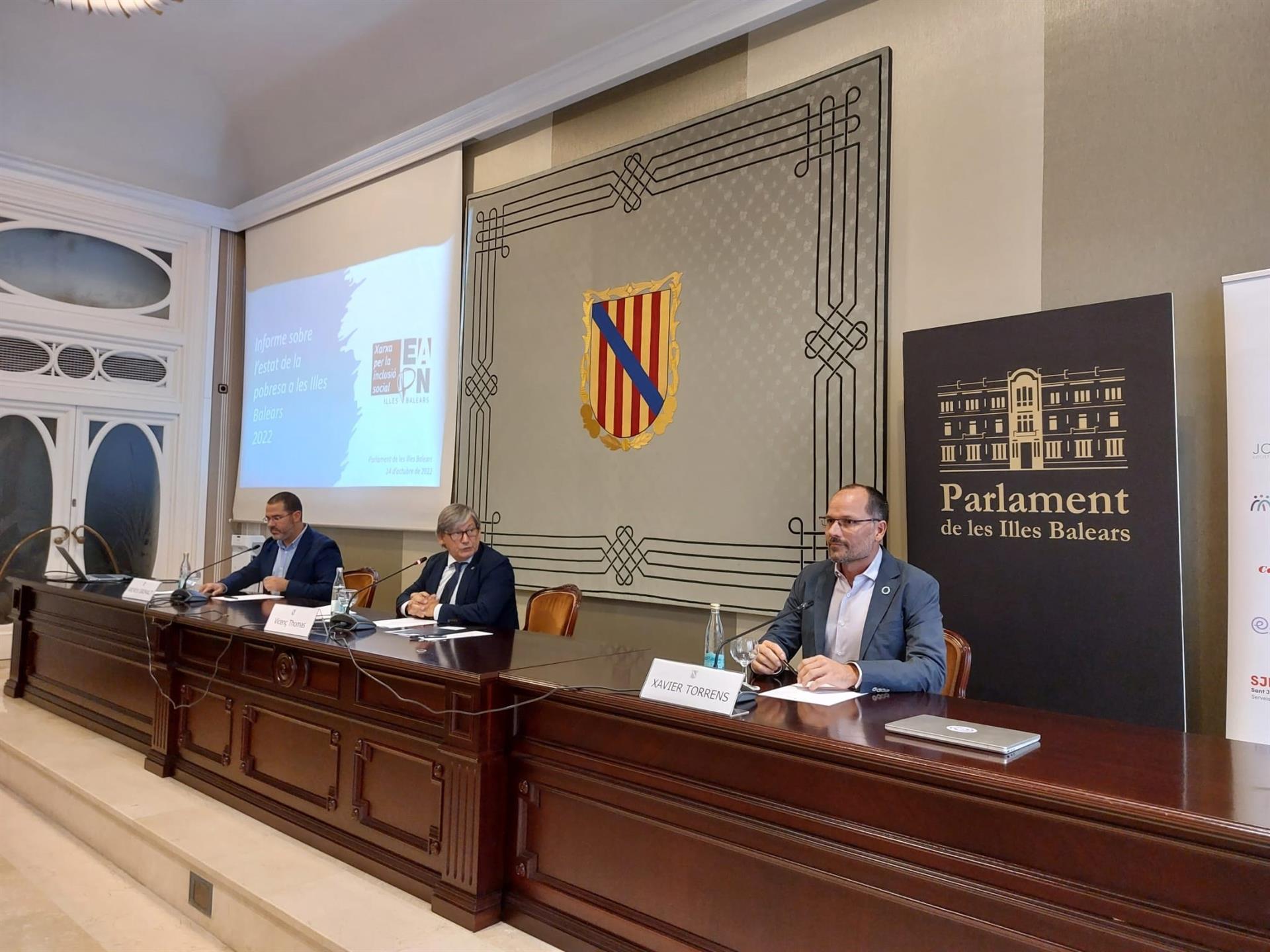 Más de 262.000 personas se situaron en riesgo de pobreza y exclusión social en 2021 Baleares, según EAPN Más de 262.000 personas se situaron en riesgo de pobreza y exclusión social en 2021 Baleares, según EAPN
