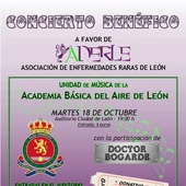 Cartel del concierto de ADERLE Cartel del concierto de ADERLE