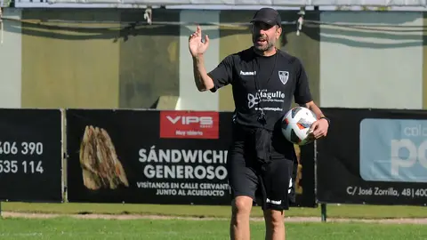 Ramses Gil, entrenador de la Gimnástica Segoviana Gimnástica Segoviana