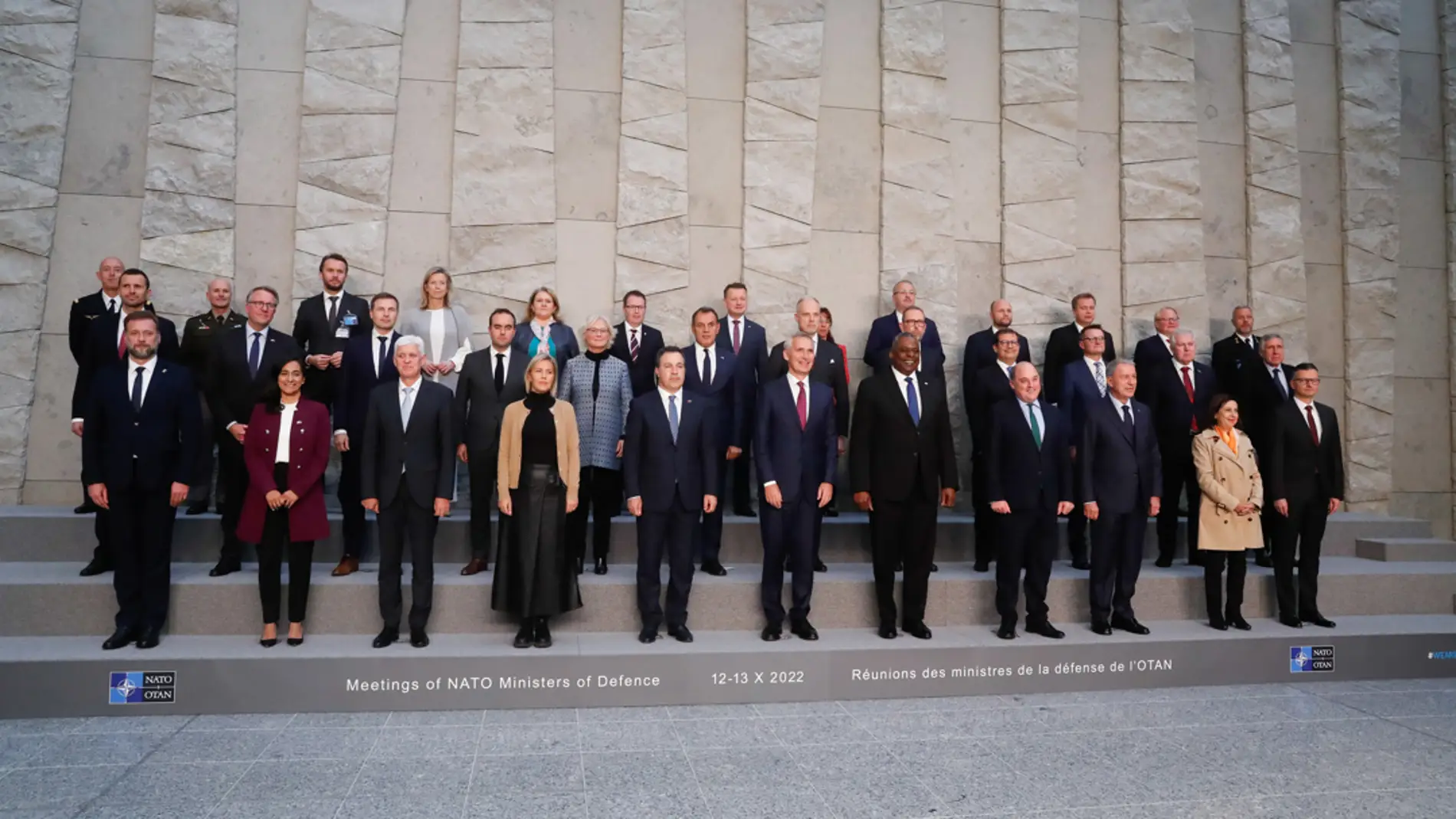 Reunión del Consejo de Ministros de Defensa de la OTAN en la sede de la OTAN en Bruselas