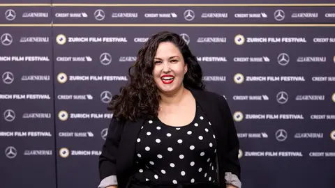 La actriz Laura Galán, en el photocall del Festival de Zürich durante la presentación de 'Cerdita' La actriz Laura Galán, en el photocall del Festival de Zürich durante la presentación de 'Cerdita'