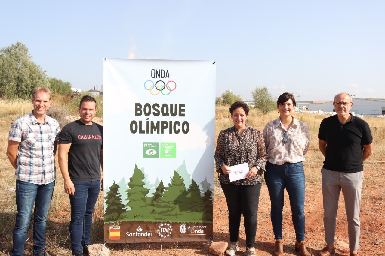 Onda albergará uno de los cinco bosques plantados por el Comité Olímpico Español Onda albergará uno de los cinco bosques plantados por el Comité Olímpico Español