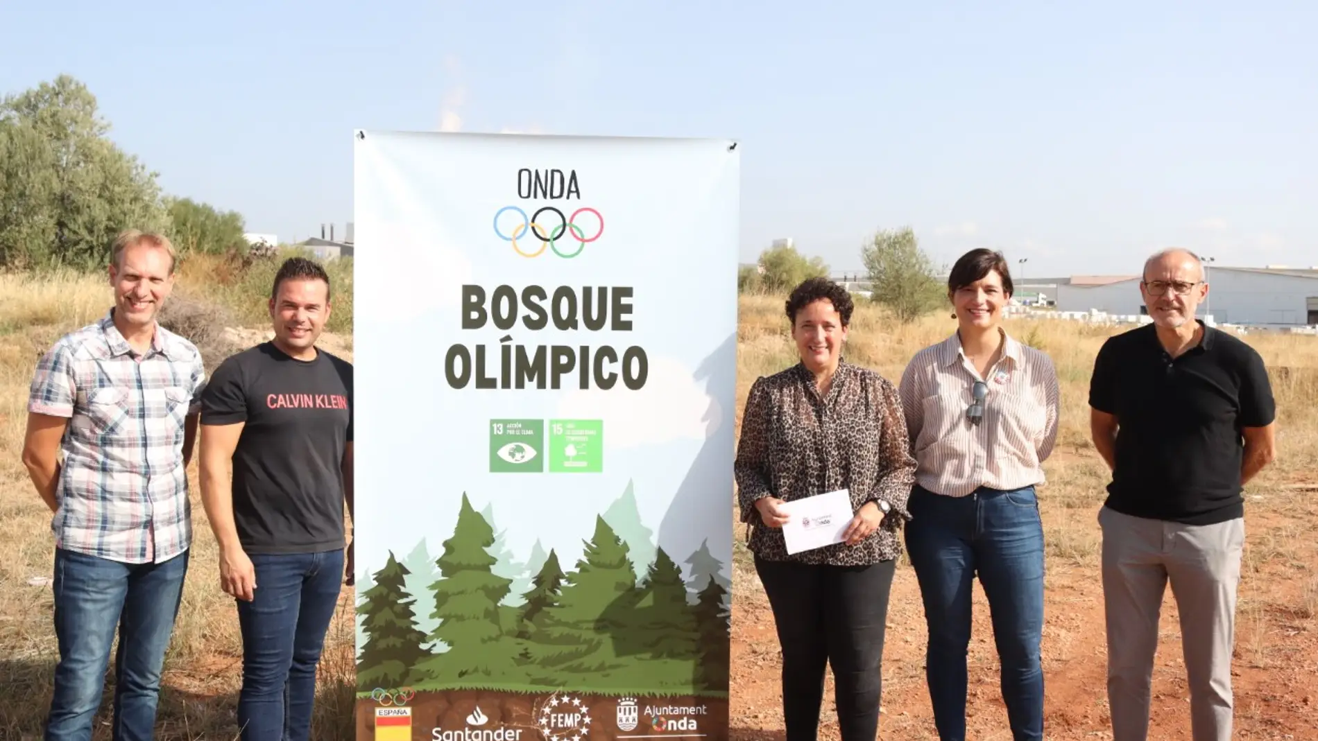 Onda albergará uno de los cinco bosques plantados por el Comité Olímpico Español
