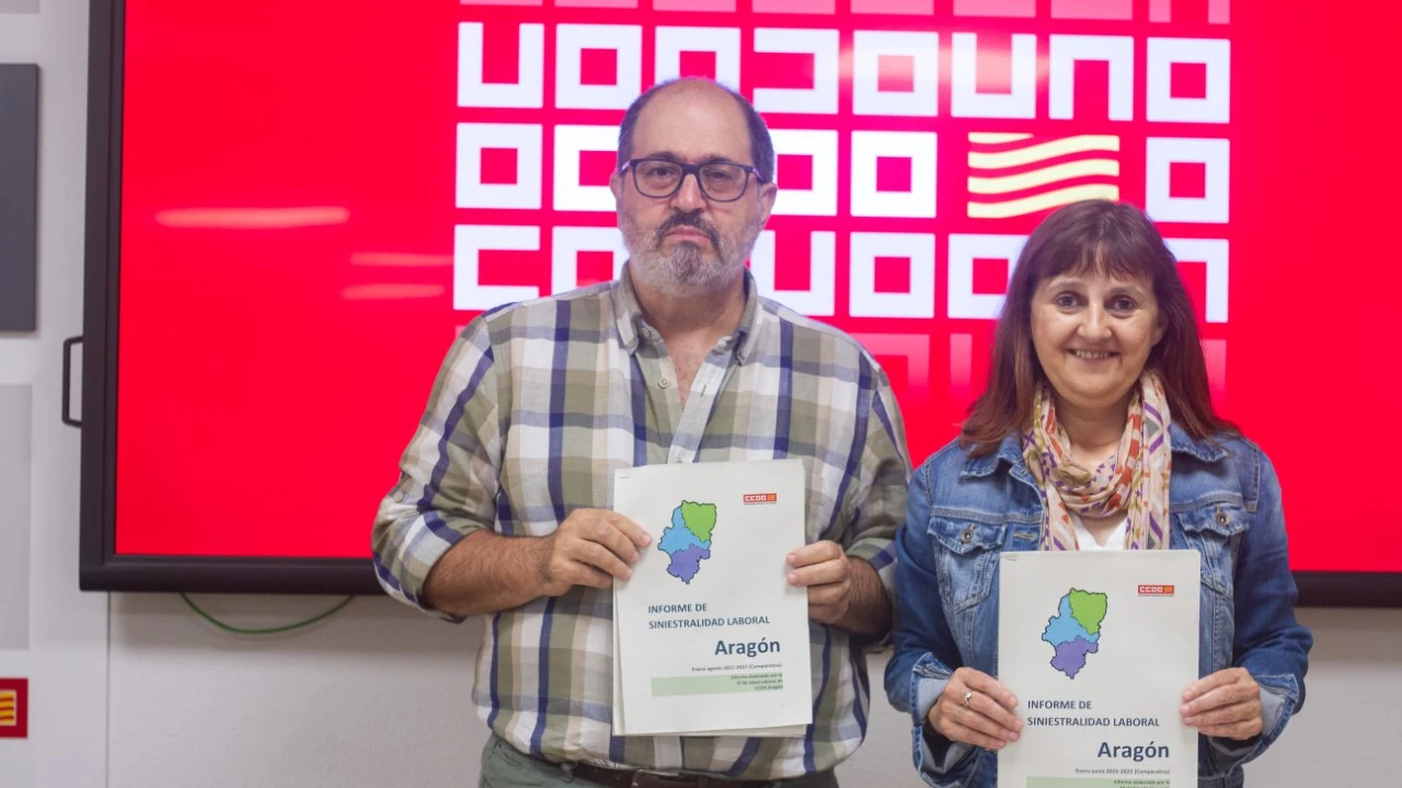 Los responsables de CCOO han presentado el informe