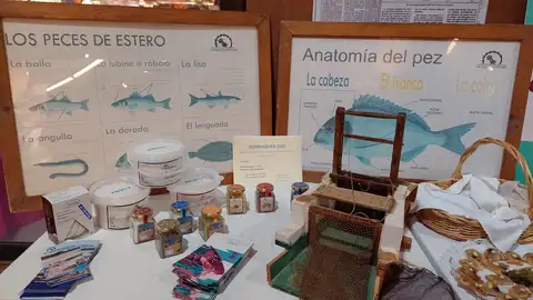 Parte del puesto que se ha instalado esta mañana en Chiclana Parte del puesto que se ha instalado esta mañana en Chiclana