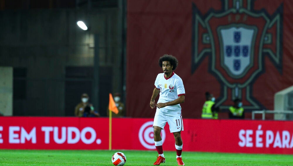 Akram Afif, jugador de Qatar
