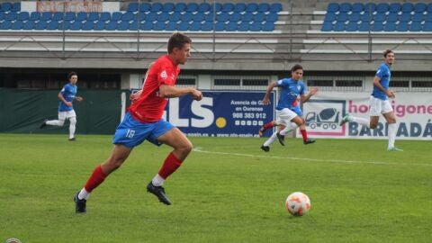 Javi Labrada, xogador da UD Ourense