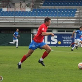 Javi Labrada, xogador da UD Ourense Javi Labrada, xogador da UD Ourense