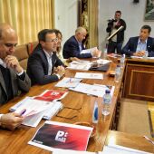 Reunión en Jerez de los Caballeros sobre los presupuestos de la Diputación de Badajoz para 2023 