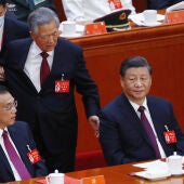 Desalojan por la fuerza del Congreso del Partido Comunista chino al expresidente Hu Jintao ante la impasividad de Xi Jinping