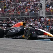 Max Verstappen, durante el GP de Estados Unidos de Fórmula 1. Max Verstappen, durante el GP de Estados Unidos de Fórmula 1.