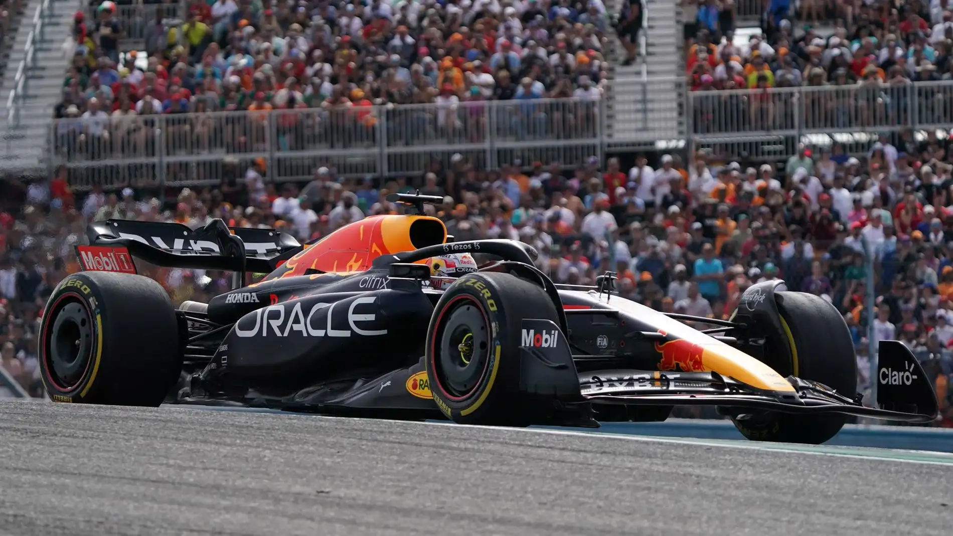 Max Verstappen, durante el GP de Estados Unidos de Fórmula 1.