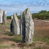 Imagen de archivo de unos megalitos en Suecia