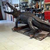 El "lagarto del Viso" obra de José Lillo Galiani El "lagarto del Viso" obra de José Lillo Galiani